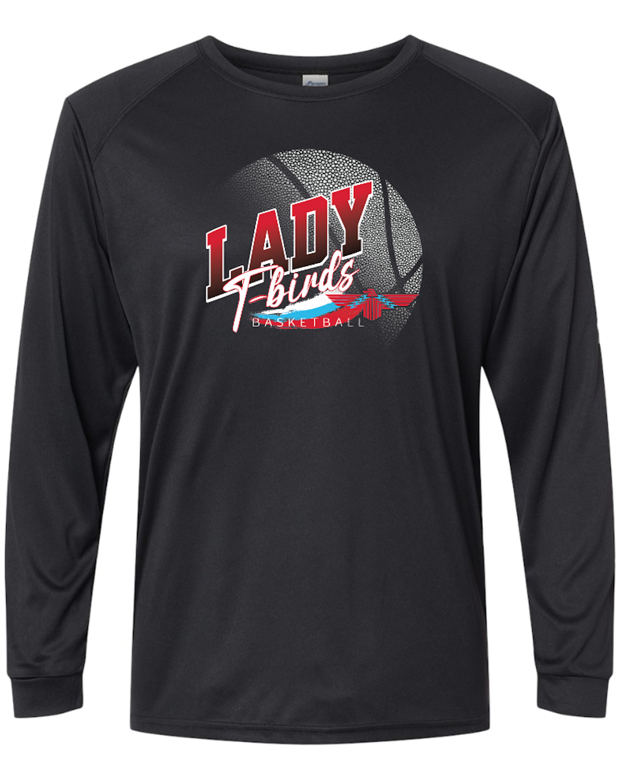 Lady T-bird Bashketball Paragon Performance Long Sleeve T-shirt