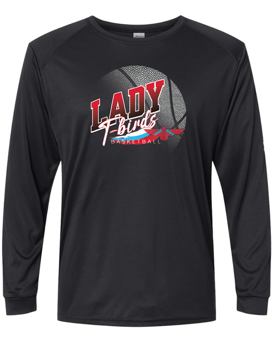 Lady T-bird Bashketball Paragon Performance Long Sleeve T-shirt