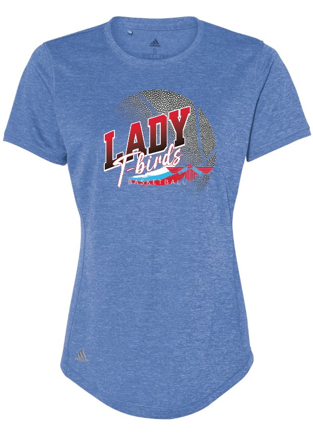 Lady T-bird Bball Adidas Womens Sports T-shirt