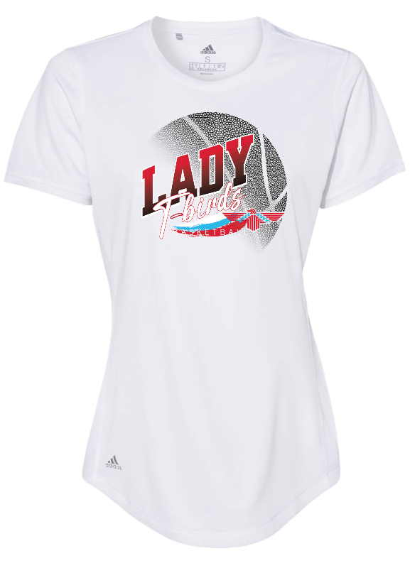 Lady T-bird Bball Adidas Womens Sports T-shirt