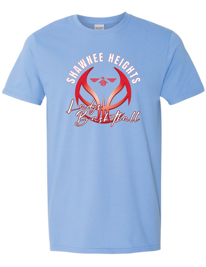 Shawnee Heights Ladys Basketball Gildan Softstyle T-Shirt