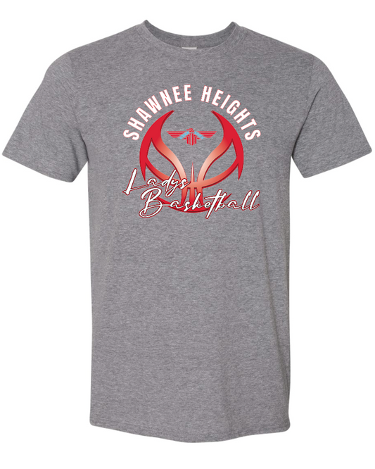 Shawnee Heights Ladys Basketball Gildan Softstyle T-Shirt