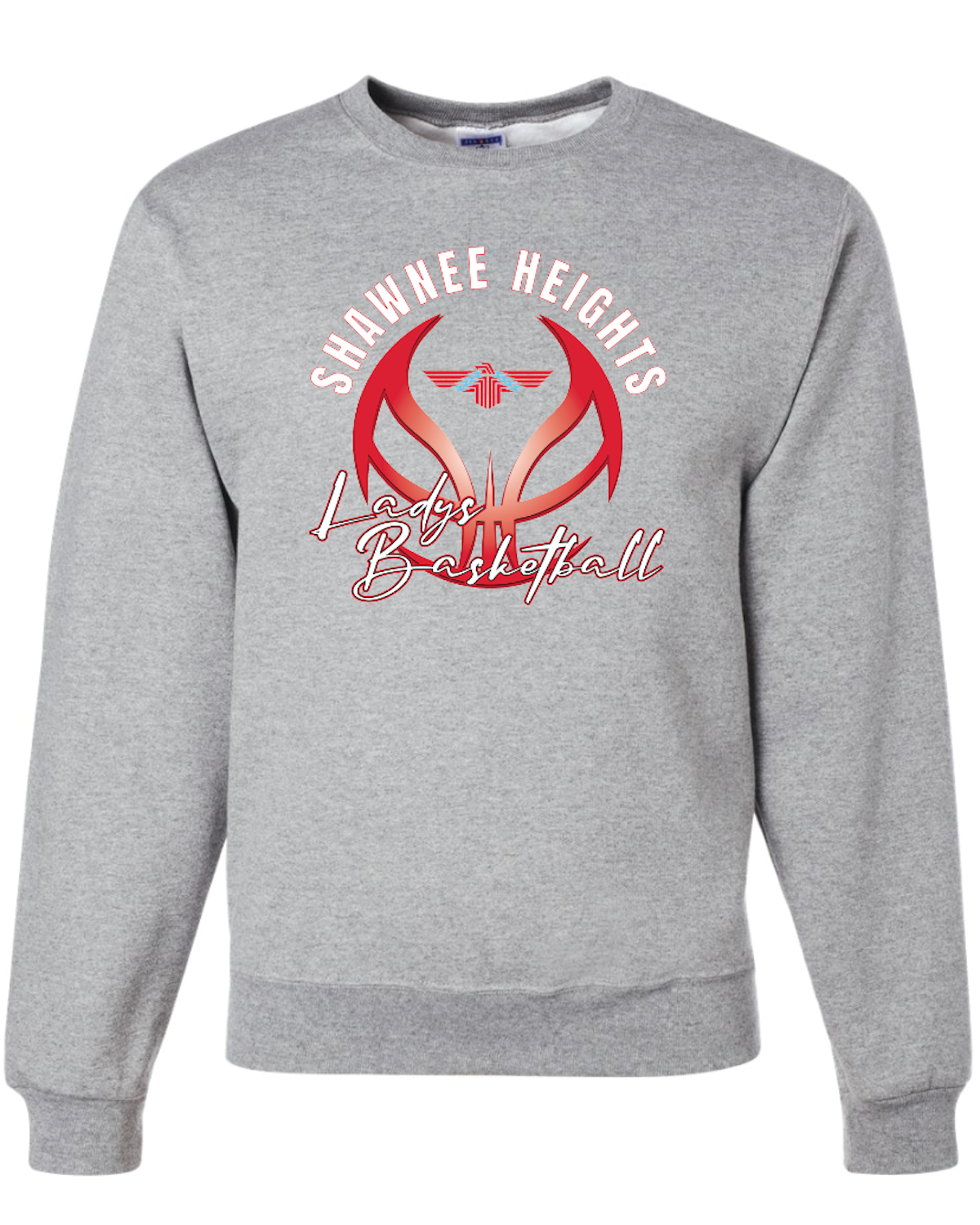 Shawnee Heights Ladys Basketball Crew Sweatshirt