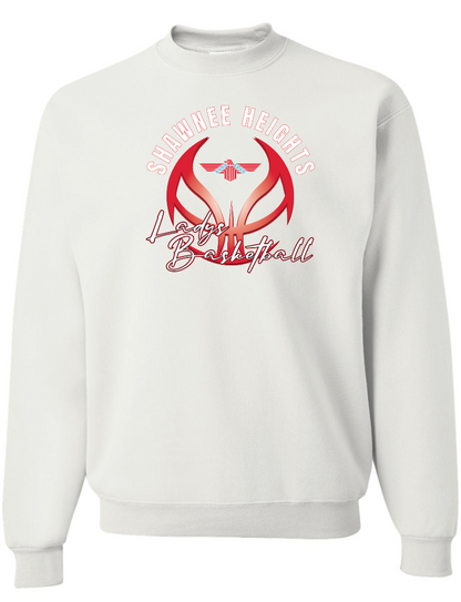 Shawnee Heights Ladys Basketball Crew Sweatshirt