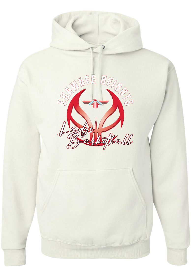 Shawnee Heights Ladys Basketball Hooded Sweatshirt