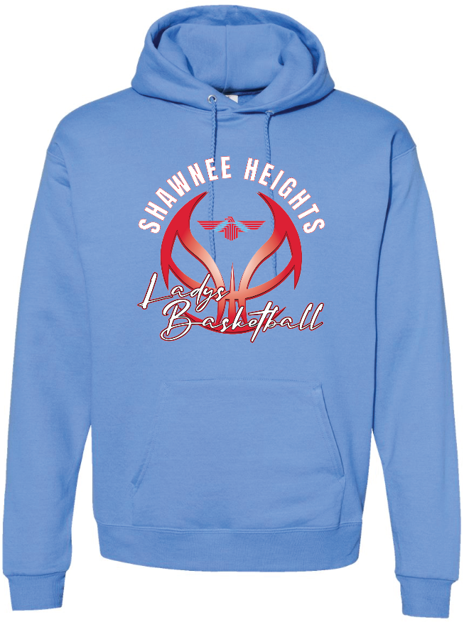 Shawnee Heights Ladys Basketball Hooded Sweatshirt