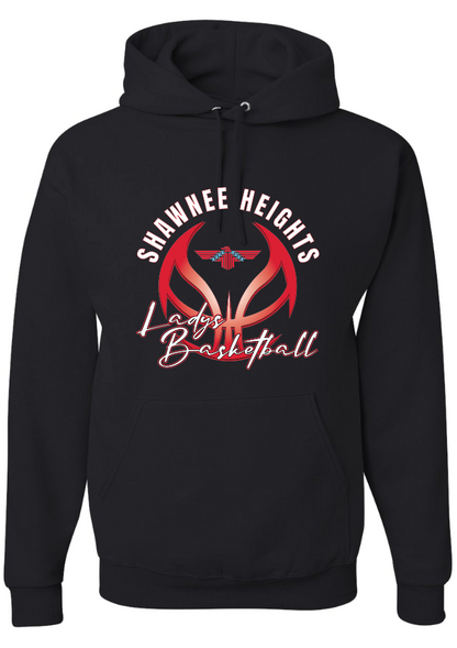 Shawnee Heights Ladys Basketball Hooded Sweatshirt