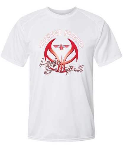 Shawnee Heights Ladys Basketball  Paragon Performance T-shirt
