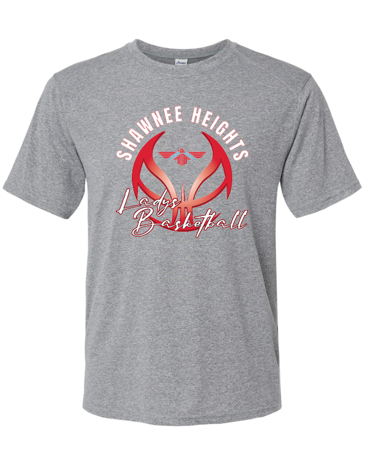 Shawnee Heights Ladys Basketball  Paragon Performance T-shirt