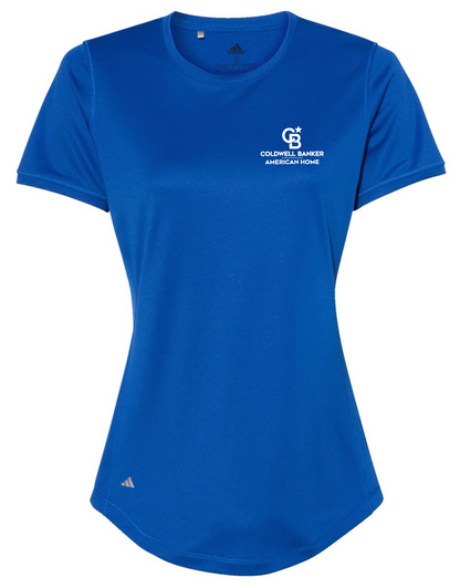 Coldwell Banker Adidas Womens Sports T-shirt - Left Chest