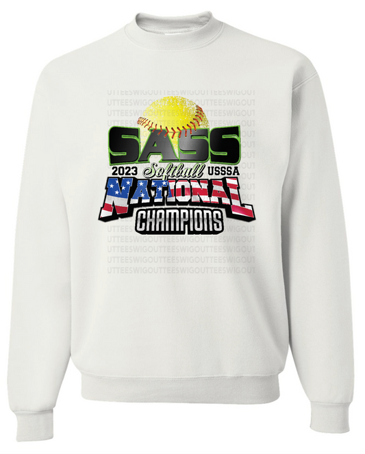 Sass National Champions Crew Sweatshirt