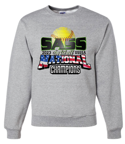 Sass National Champions Crew Sweatshirt