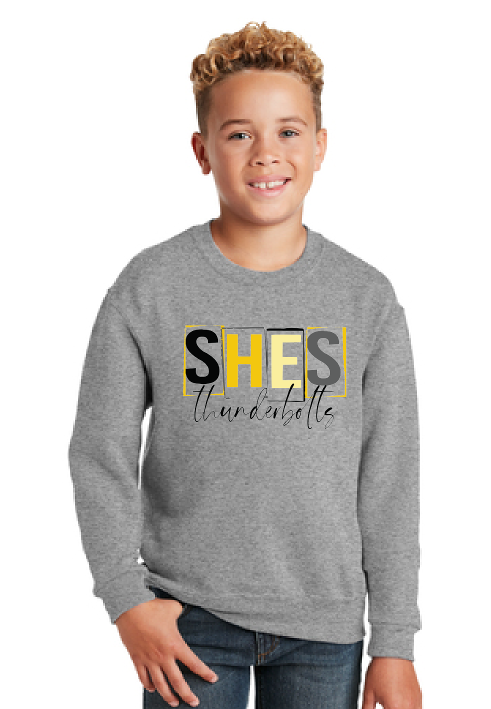 SHES Mascot Crew Sweatshirt