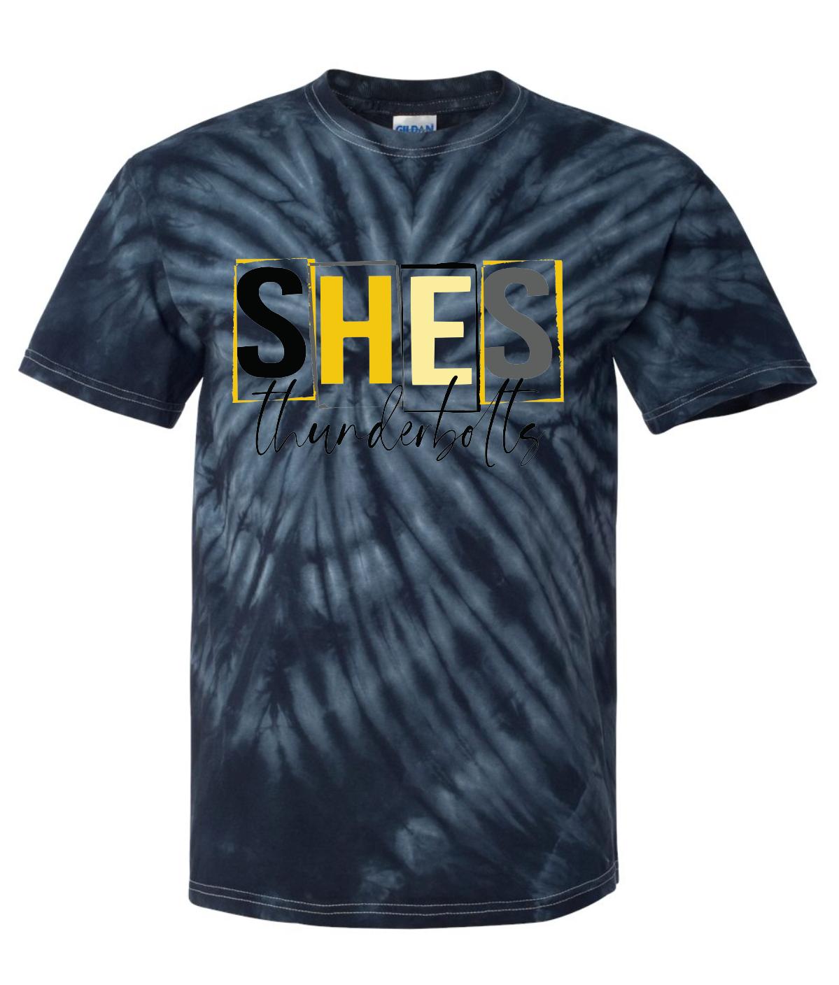 SHES Mascot Tie-Dyed T-Shirt