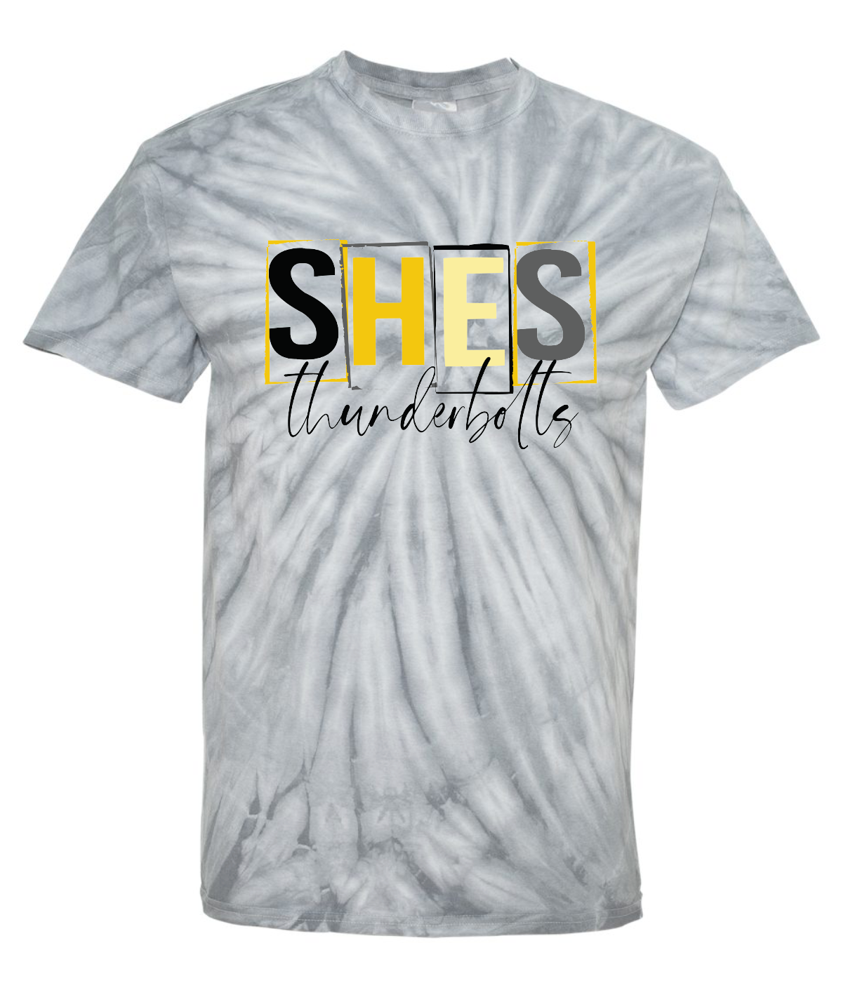 SHES Mascot Tie-Dyed T-Shirt