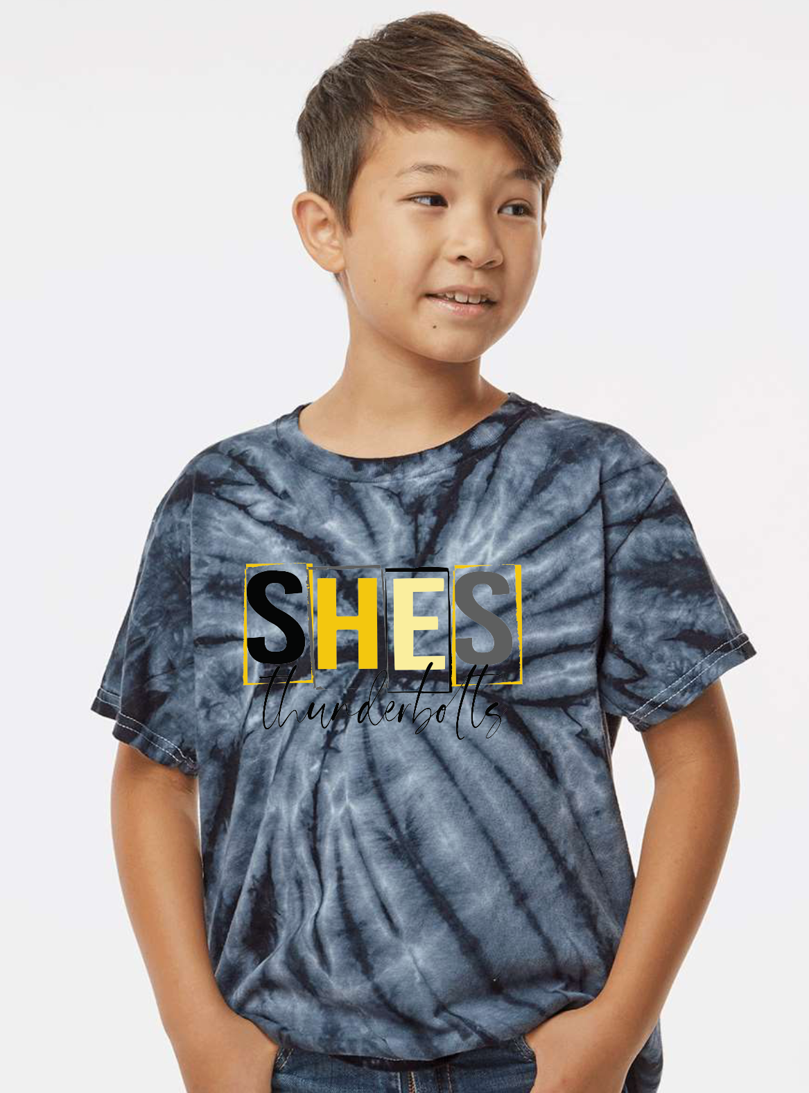 SHES Mascot Tie-Dyed T-Shirt