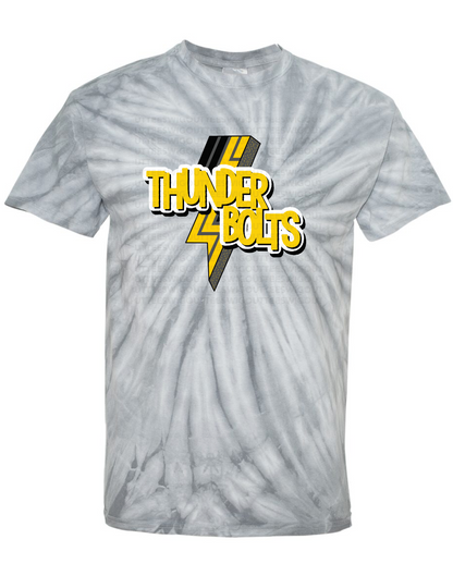 SHES Thunderbolts Tie-Dyed T-Shirt
