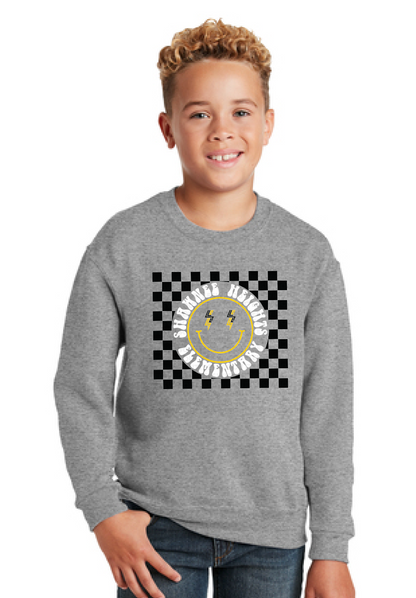 SHES Happy Face Crew Sweatshirt