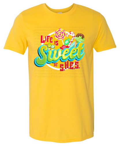 Life Is Sweet at SHES Gildan Softstyle T-Shirt