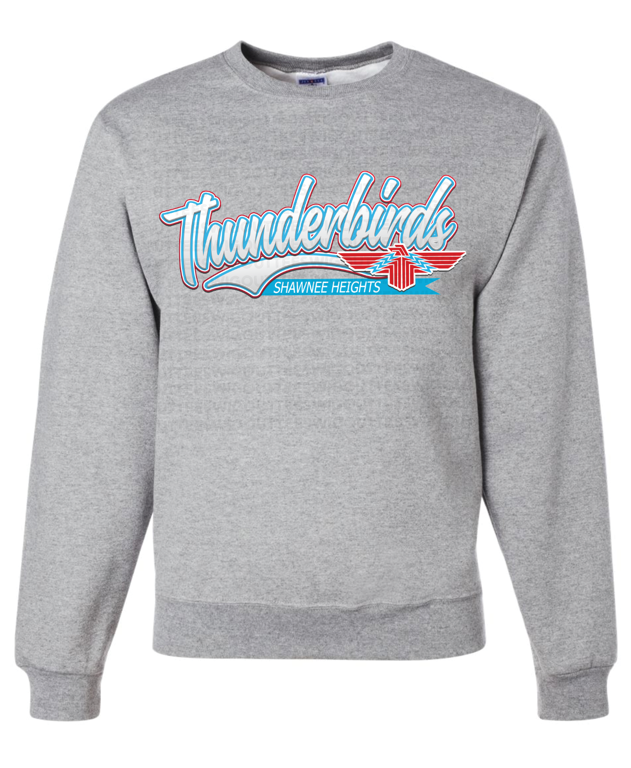 Thunderbirds at SHES Crew Sweatshirt