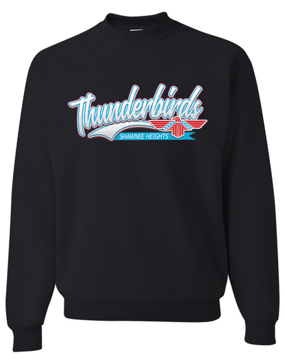 Thunderbirds at SHES Crew Sweatshirt