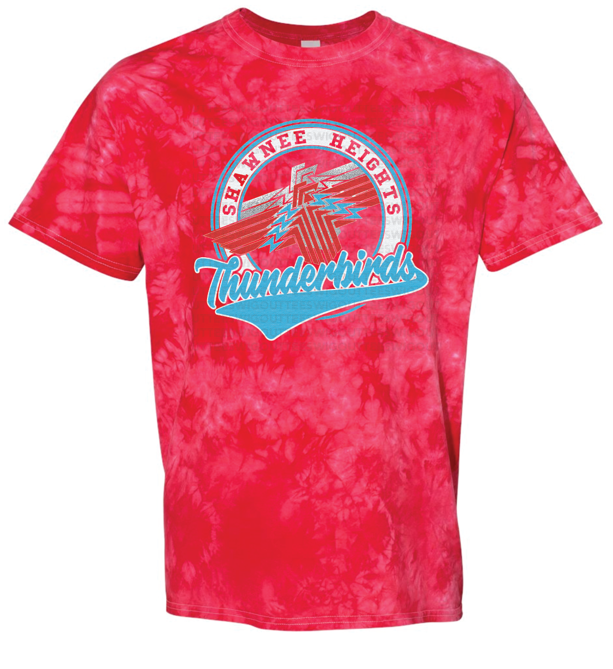 Shawnee Heights Crystal Tie Dye T-shirt