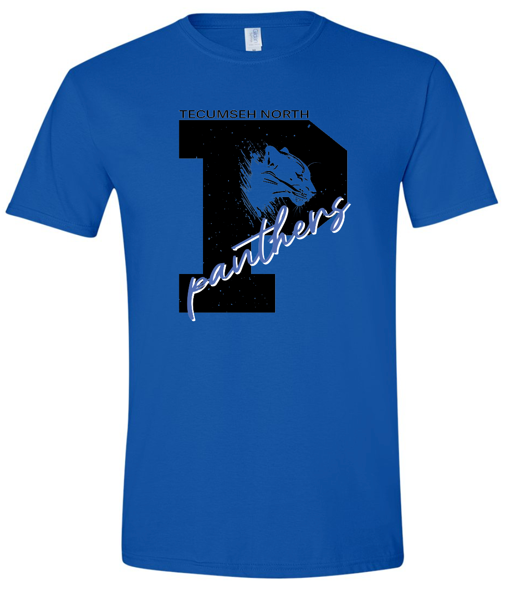P is for Panther Gildan Softstyle T-Shirt