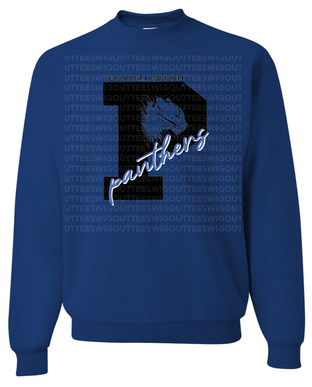 P is for Panther Crew Sweatshirt