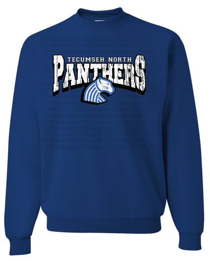 Tecumseh North Panthers Crew Sweatshirt