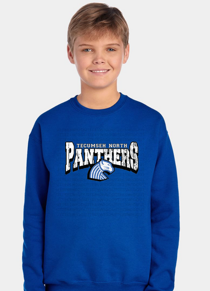 Tecumseh North Panthers Crew Sweatshirt