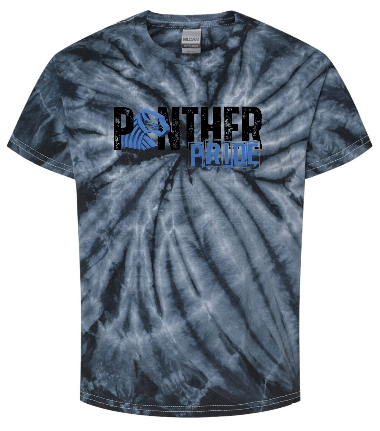Panther Pride Tie Dye T-shirt