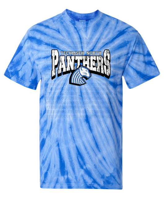 Tecumseh North Panthers Tie Dye T-shirt
