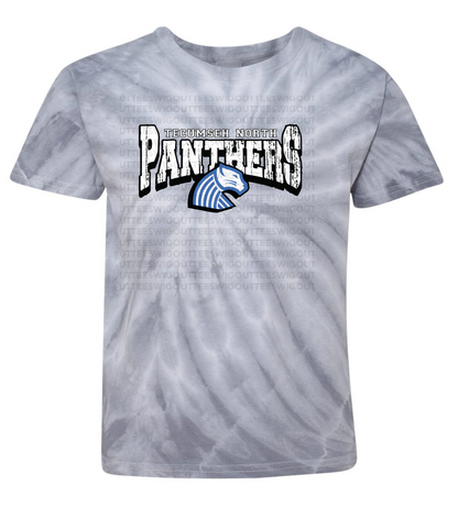 Tecumseh North Panthers Tie Dye T-shirt