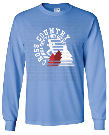 Cross Country Gildan Ultra Cotton Long Sleeve T-Shirt