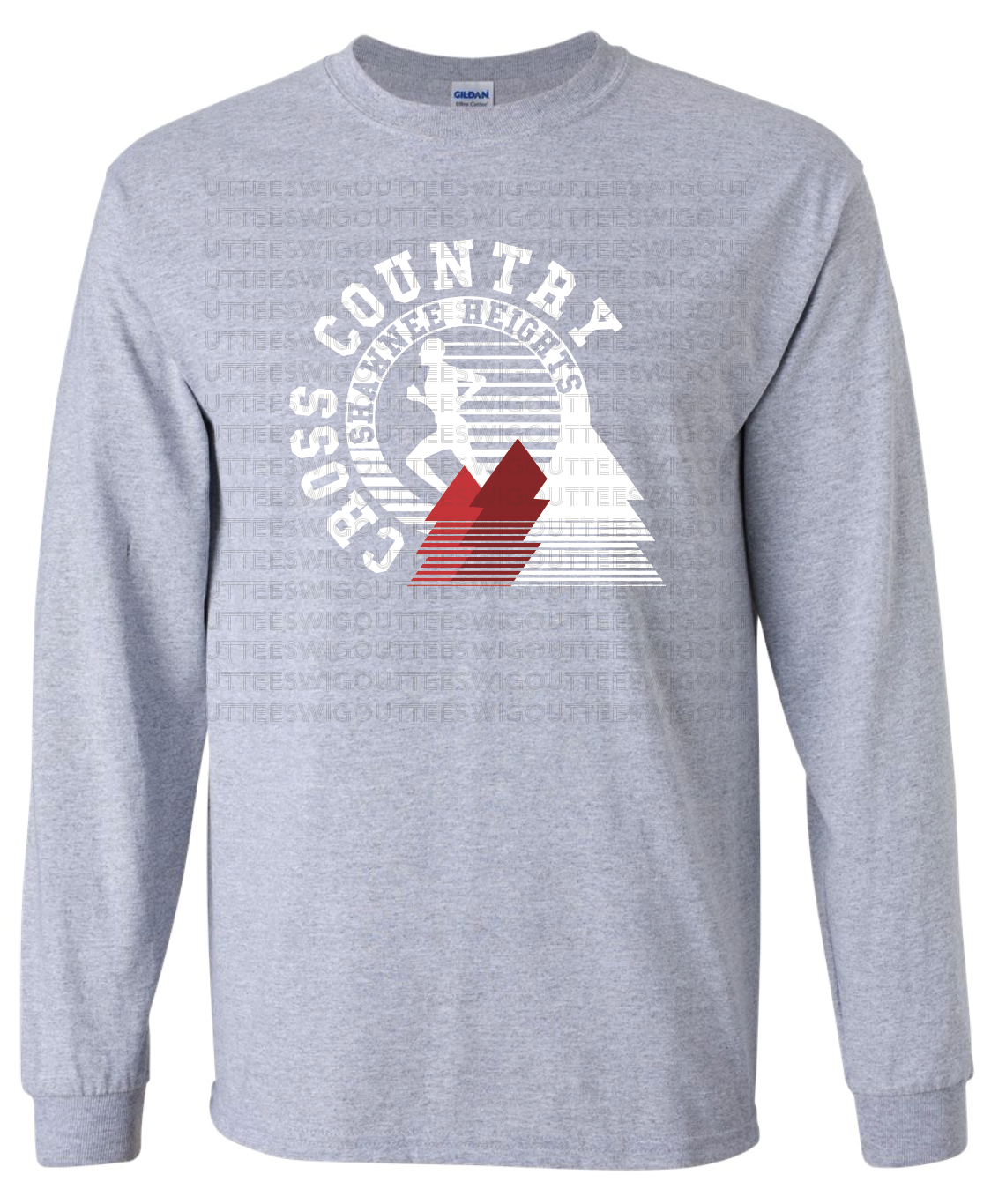 Cross Country Gildan Ultra Cotton Long Sleeve T-Shirt