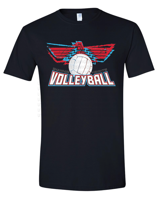 Shawnee Heights Volleyball Gildan Softstyle T-Shirt