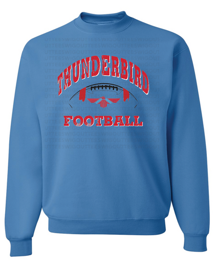 Thunderbird Football Jerzees Nublend Crew Sweatshirt