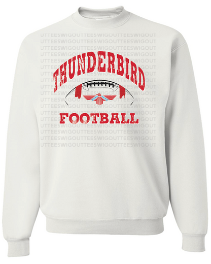 Thunderbird Football Jerzees Nublend Crew Sweatshirt