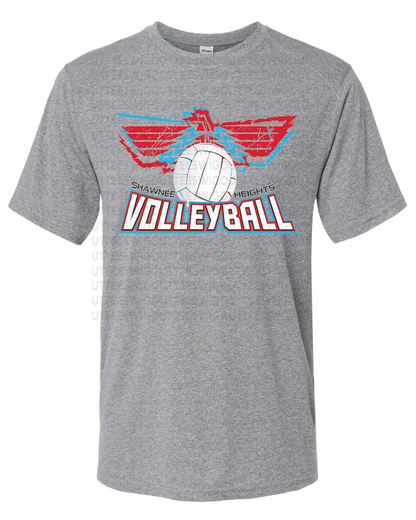 Shawnee Heights Volleyball Paragon Performance T-shirt