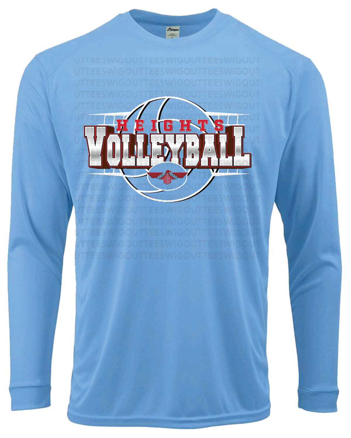 Heights Volleyball Paragon Performance Long Sleeve T-shirt