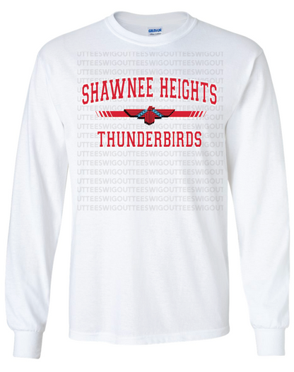 Shawnee Heights Collegiate Gildan Ultra Cotton Long Sleeve T-Shirt