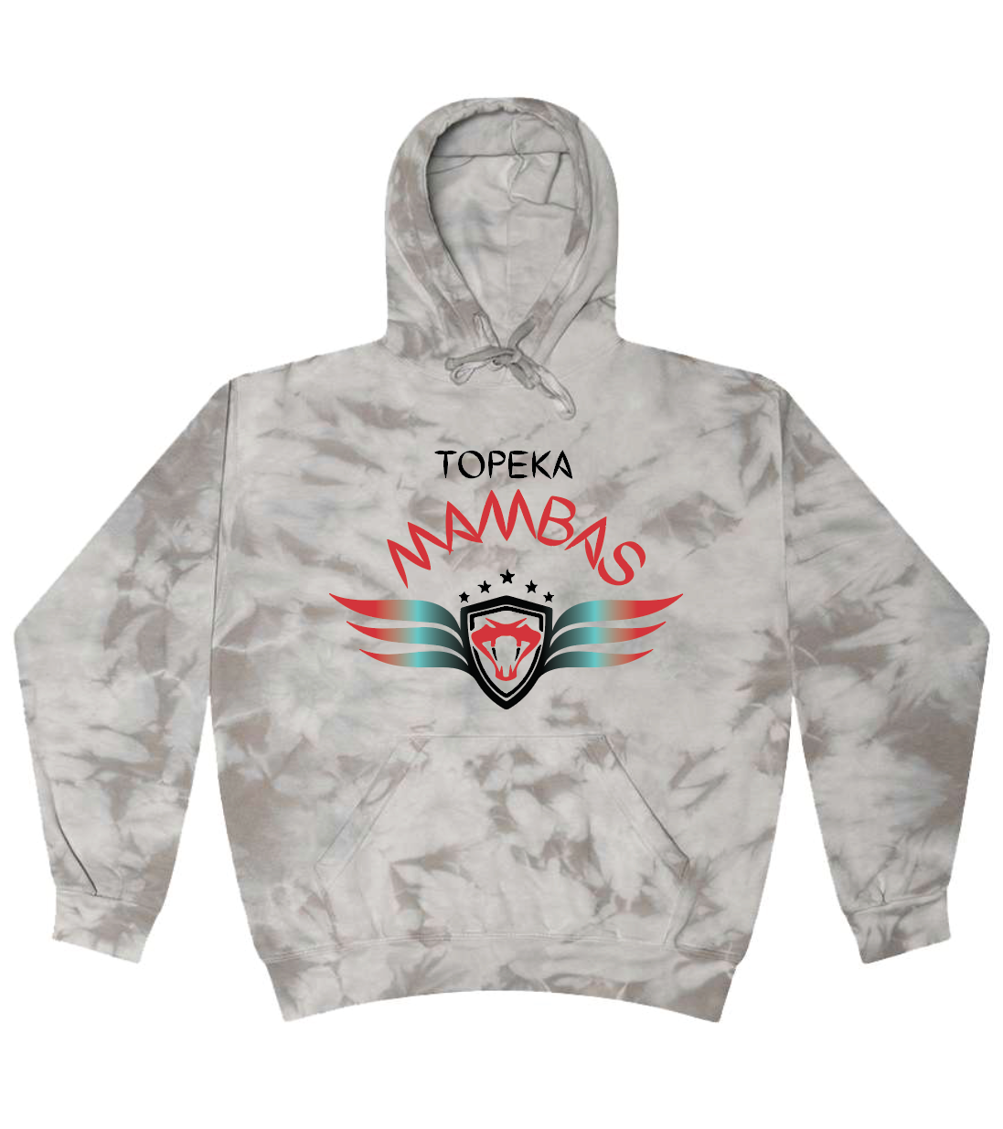 Mambas Youth Midweight Tie-Dye Hooded Pullover