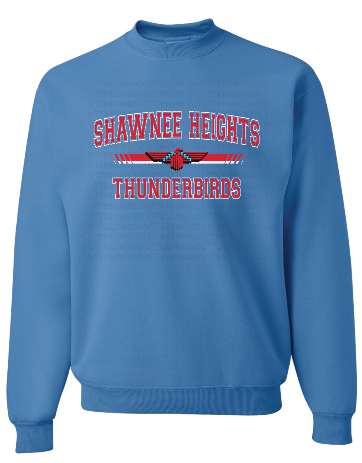Shawnee Heights Collegiate Jerzees Nublend Crew Sweatshirt