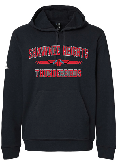 Shawnee Heights Collegiate Adidas Fleece Hooded Sweatshirt