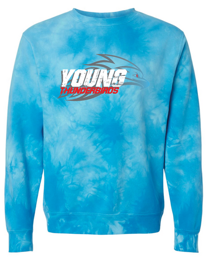Young Thunderbirds 2023 Mid-weight Tie-Dyed Sweatshirt