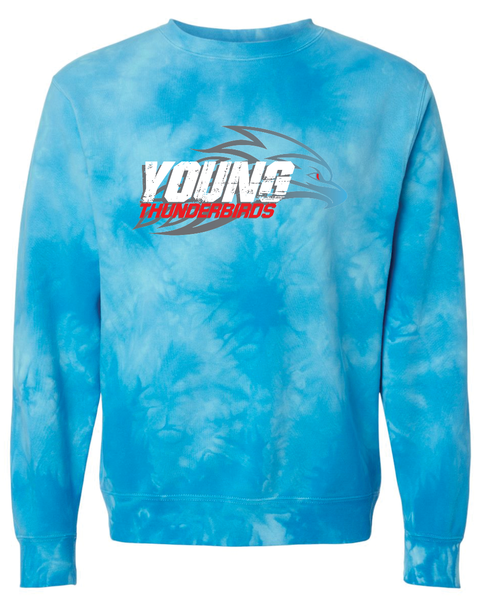 Young Thunderbirds Mid-weight Tie-Dyed Sweatshirt