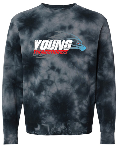 Young Thunderbirds 2023 Mid-weight Tie-Dyed Sweatshirt