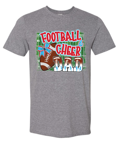 Football and Cheer Dad Gildan Softstyle