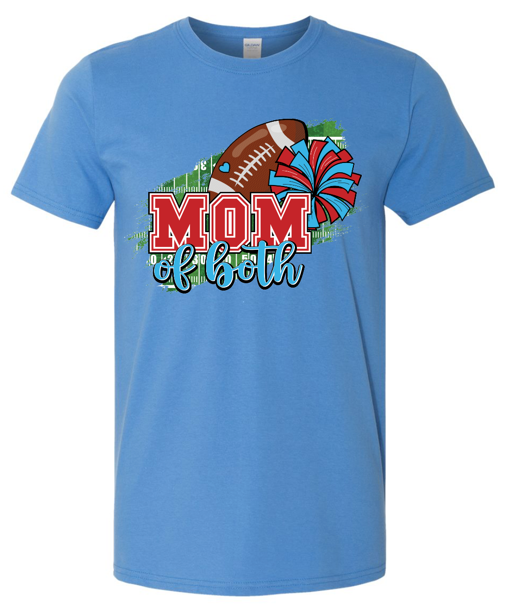 Football and Cheer Mom Gildan Softstyle