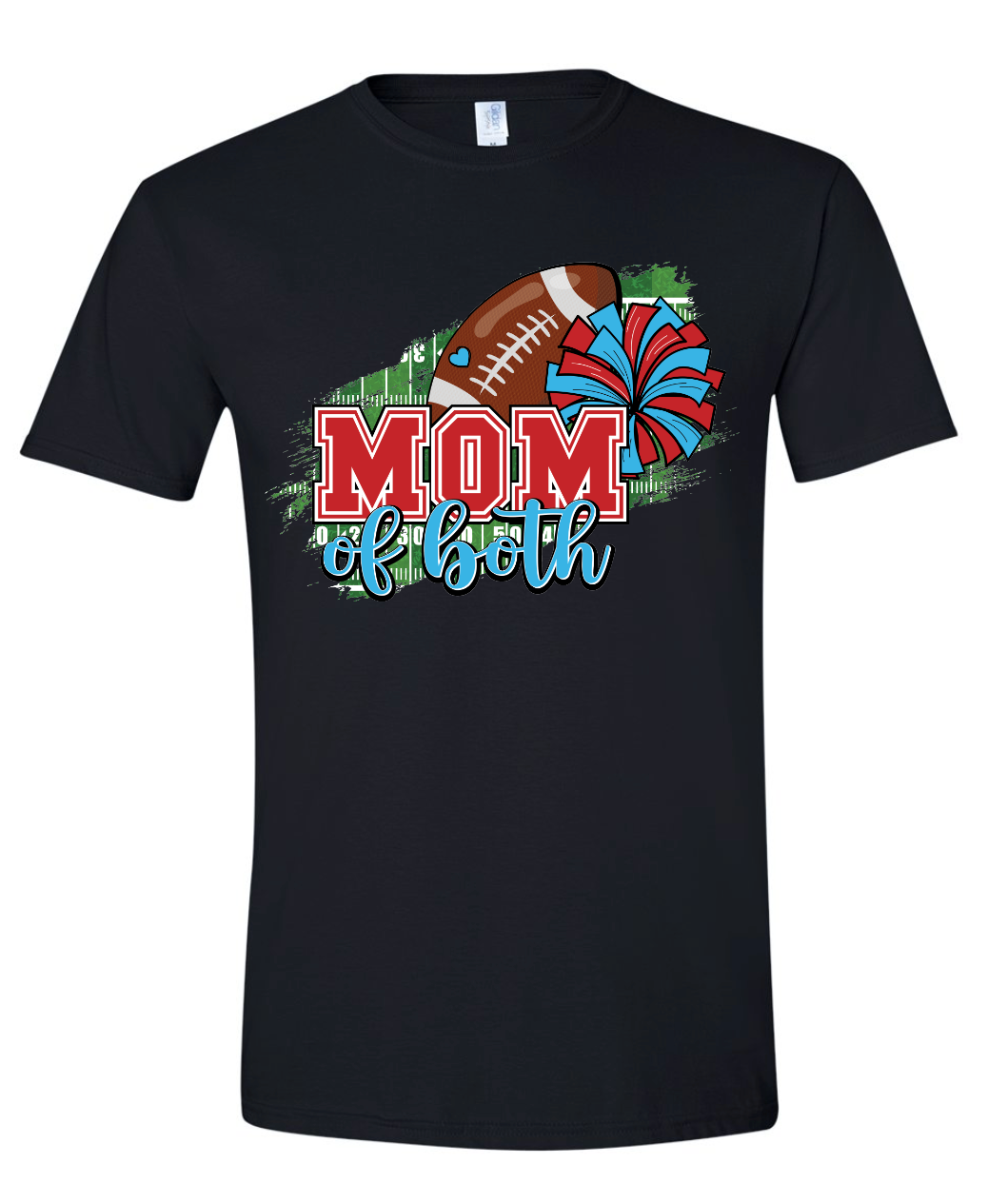 Football and Cheer Mom Gildan Softstyle